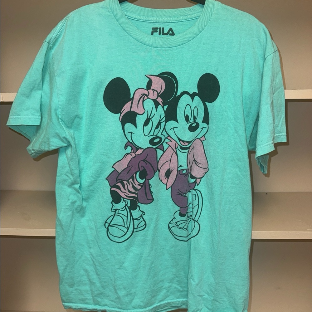 Fila Turquoise Disney Graphic Tee